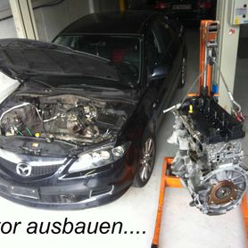 Motor ausbauen - Frude's Off Road GmbH