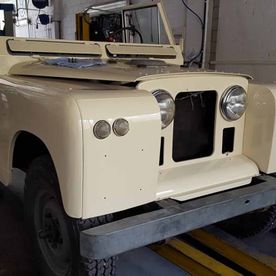 Landrover Beige - Frude's Off Road GmbH